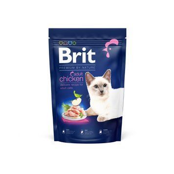 Сухой корм Brit Premium Cat by Nature Adult Chicken для кошек, с курицей, 1,5 кг 171859 фото